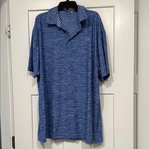 Men's | Heathered Blue | Polo Shirt | Size XL